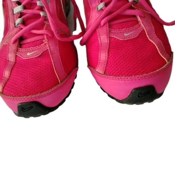 Nike Reax Run 8 Running Athletic Shoes Women's Size 7.5 Pink Silver 599562-600 - Picture 3 of 9